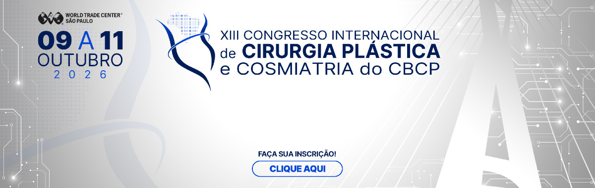 XIII Congresso Internacional de Cirurgia Plástica e Cosmiatria do CBCP 09 a 11 outubro 2026